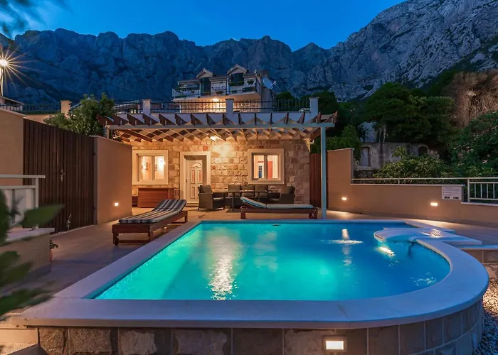 Willa Anima In Makarska, Private Pool